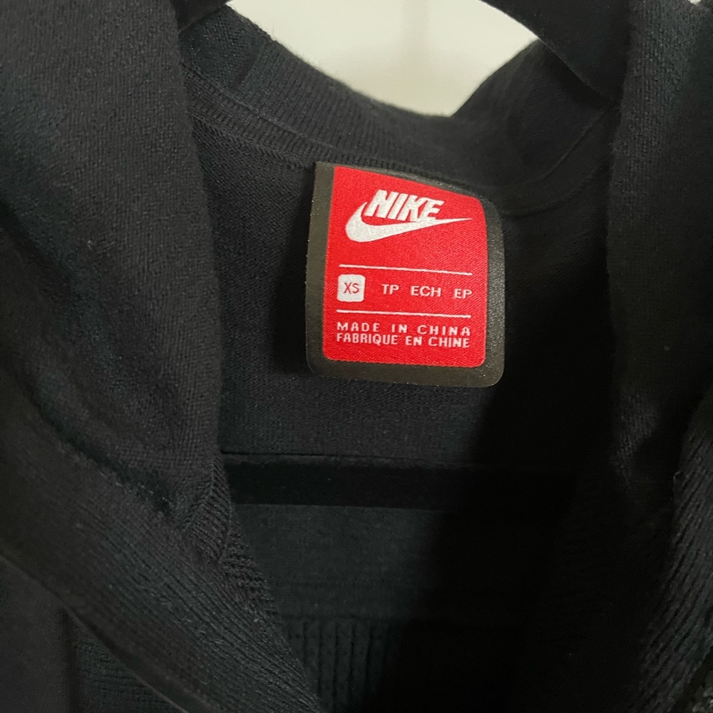 Nike Tech knit black zip up